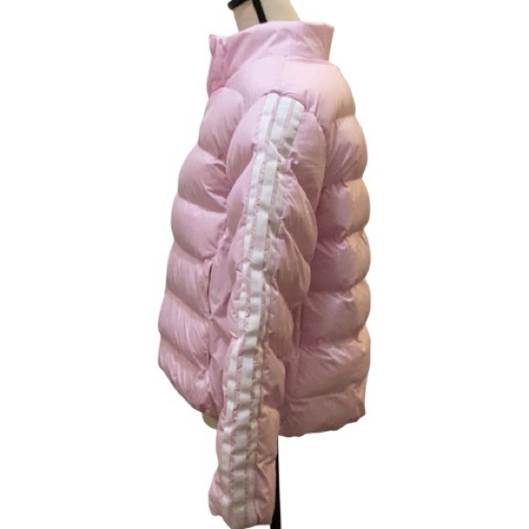 Adidas Women Pink CLIMAWARM Synthetic Down Jacket Sz Med NWT - Picture 4 of 12